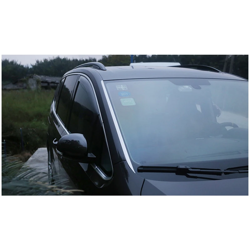 

lsrtw2017 car front window trims for volkswagen sharan 2011 2012 2013 2014 2015 2016 2017 2018 seat Alhambra