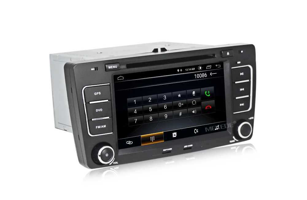 Perfect 2Din Android8.0 free shipping mic gift car audio for Skoda Octavia A5 car dvd player gps navigator bluetooth rds with map gift 20
