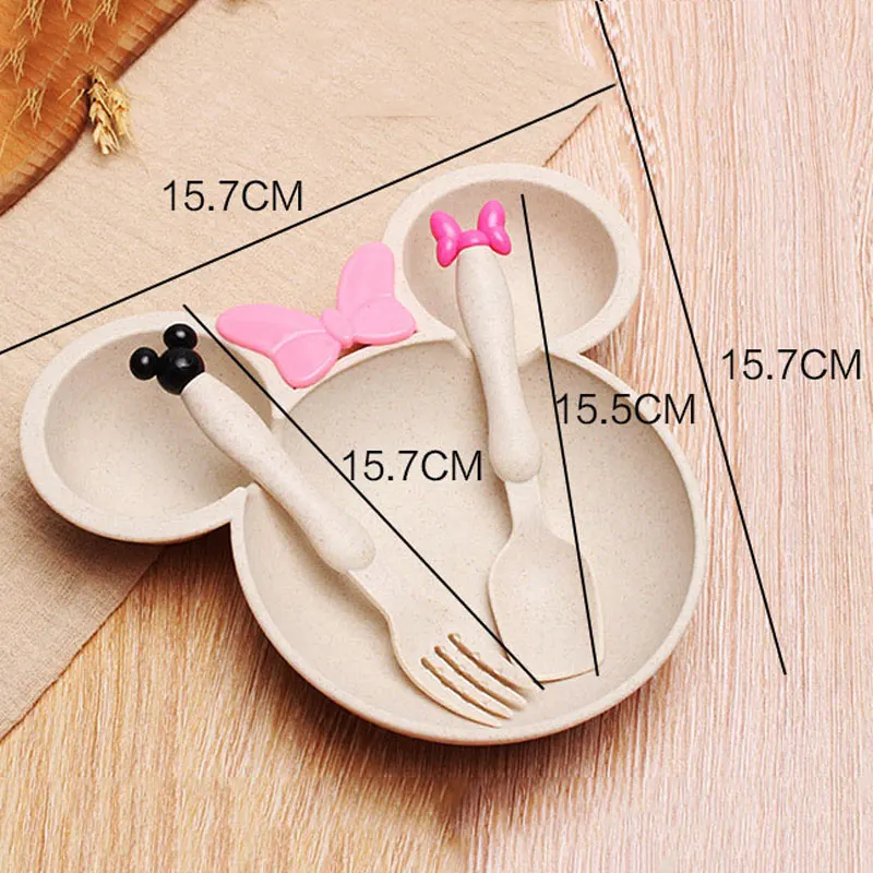 3Pcs/Set Baby Food Storage Tableware Toddle Solid Cute Cartoon Dishes Kids Plate Bowl Eco-friendly Children Training Dinnerware 3Pcs/Set Baby Food Storage Tableware Toddle Solid Cute Cartoon Dishes Kids Plate Bowl Eco-friendly Children Training Dinnerware