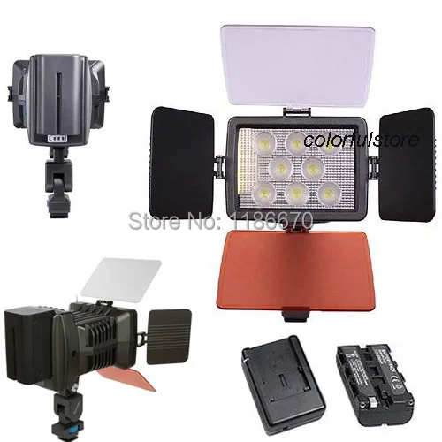 Светодиодная лампа для видеосъемки Canon Nikon Pentax Camera DV Camcorder 8 шт. с супер световыми