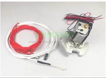 

SWMAKER 1set auminum hit end effector +V6 hotend kit/set104GT-2 thermistor 1.75/3 mm for Reprap Kossel Rostock 3D printer