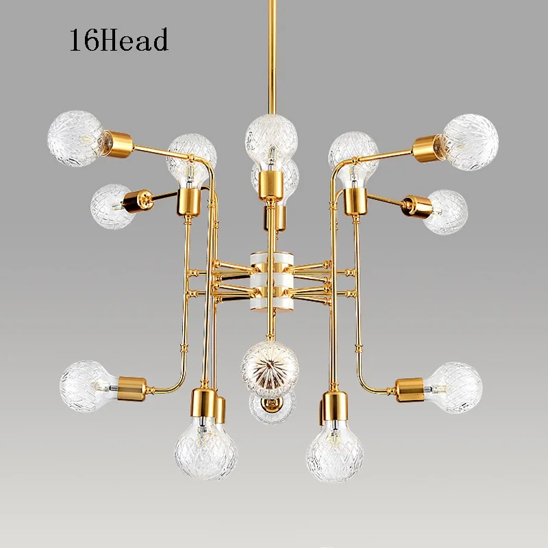 Modern LED Chandeliers dining room American style lustre de plafond For Living Room Bed room antlers Decoration7