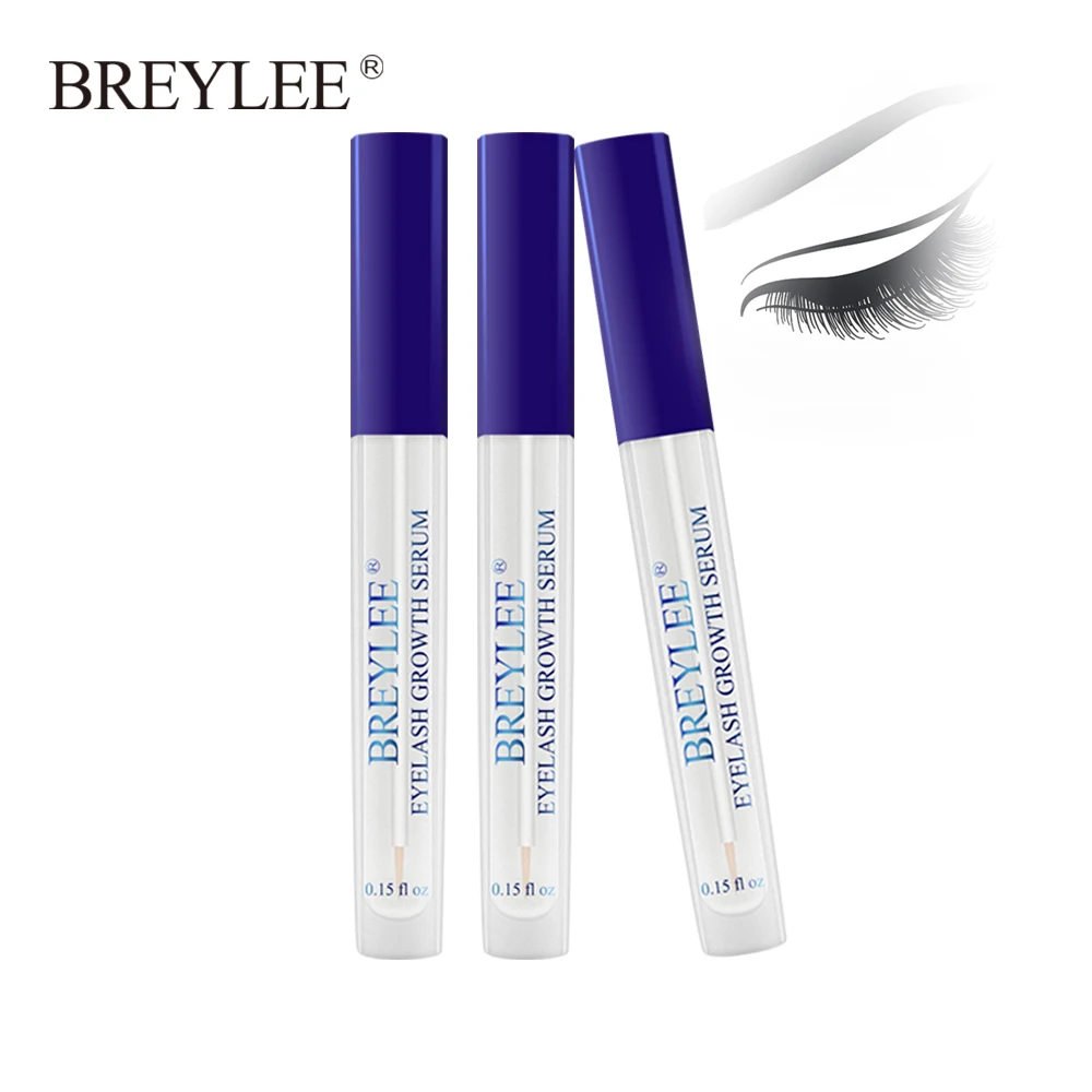 

BREYLEE Eyelash Growth Serum Style Eyelash Enhancer Eye Lash Treatment Liquid Longer Fuller Thicker Eyelash Extension Makeup3PCS
