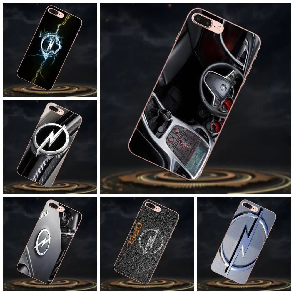 For Galaxy J1 J2 J3 J330 J4 J5 J6 J7 J730 J8 2015 2016 2017 2018 mini Pro Style Design Opel Astra Logo Clear | Аксессуары для