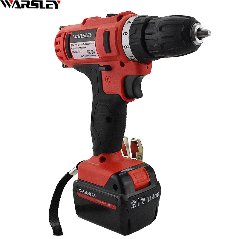 Destornillador eléctrico de doble velocidad 21 V mano herramientas  eléctricas de taladro batería recargable taladro Mini Taladro Inalámbrico  de perforación|Destornilladores eléctricos| - AliExpress