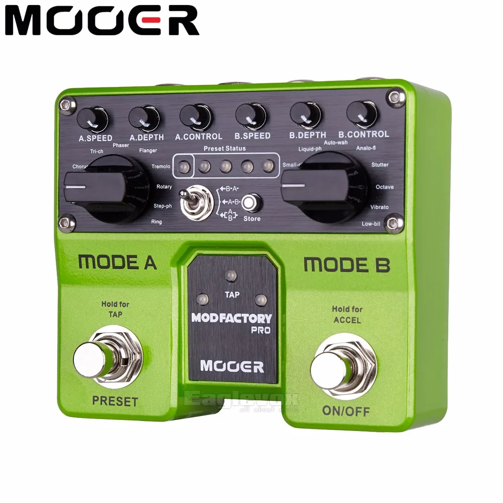 Mooer Mod Factory Pro Modulation Guitar Effect Pedal Digital Effects