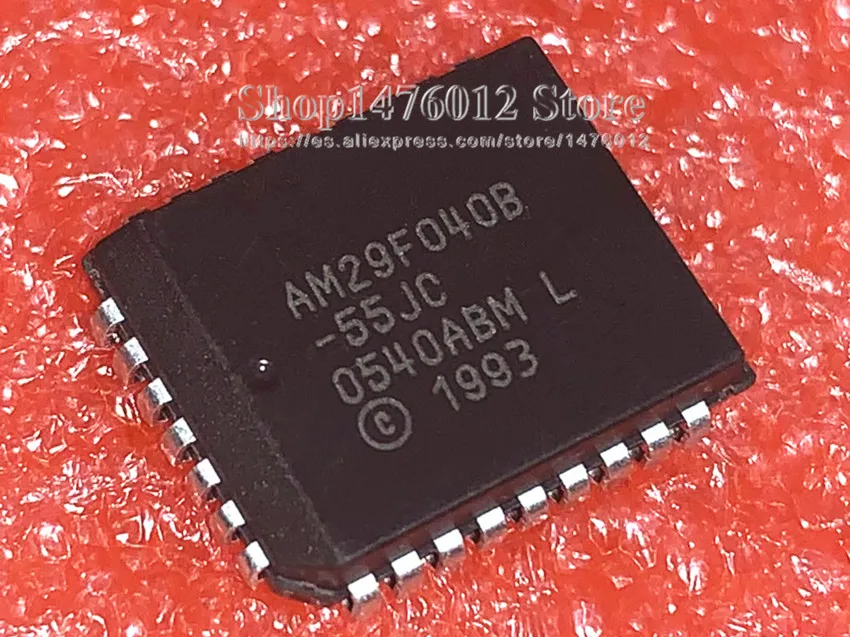 

10pcs/lot AM29F040B-55JC AM29F040B-70JC AM29F040B-70JI AM29F040B-90JC AM29F040B-150JC AM29F040B 29F040 29F040B PLCC32 am29f040