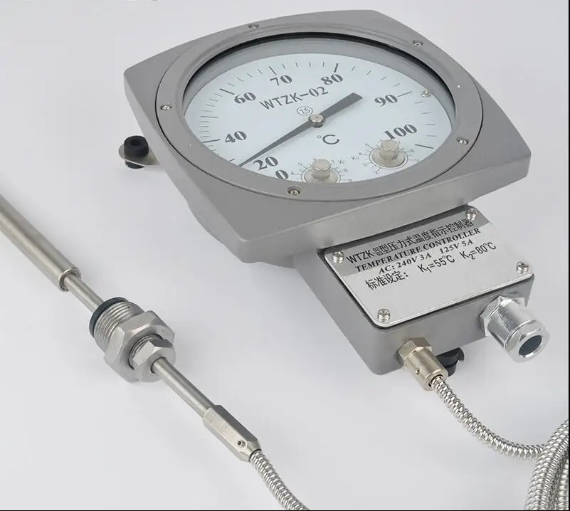 

Special pressure thermostat Temperature controller WTZK-02 transformer pressure type temperature indication controller