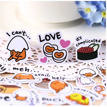 

40pcs Creative kawaii Self-made egg food stickers beautiful stickers /decorative sticker /DIY craft photo albums
