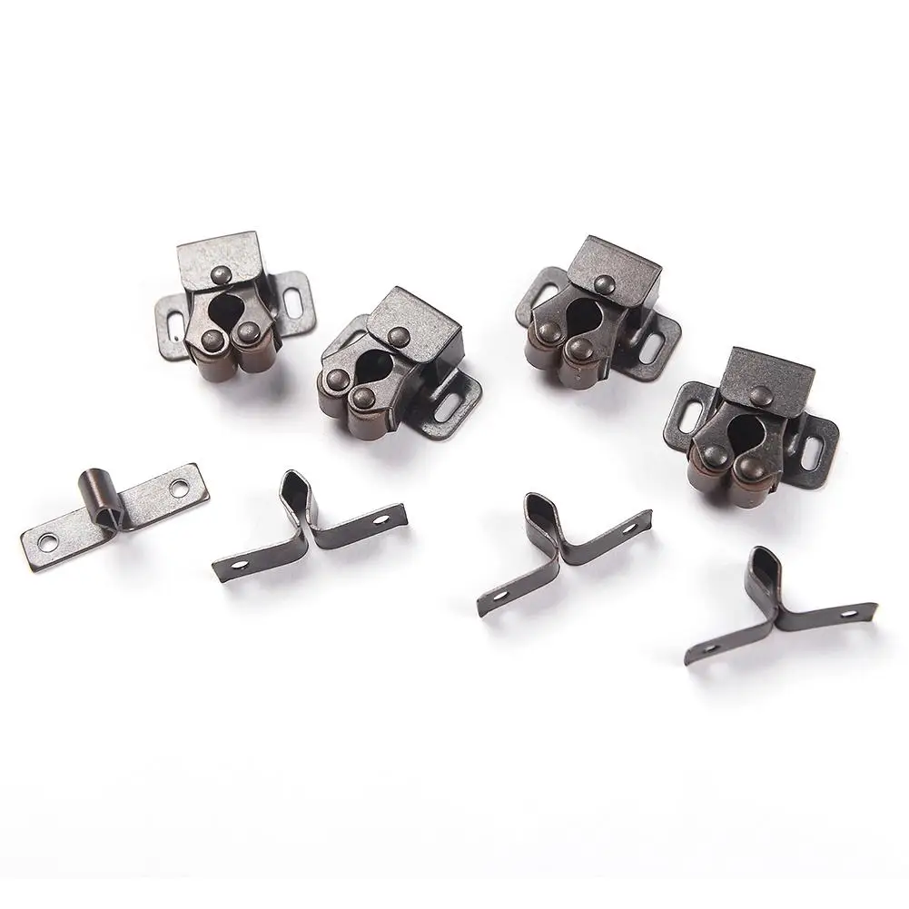 

Hardware Roller Catch Brown Oil-Rubbed Bronze Copper Finish Heavy Duty Latch for Cabinet Closet Doors