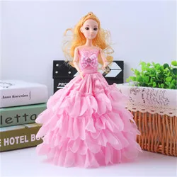 2018-New-Top-Fashion-Doll-Dress-Beautiful-Multi-layer-Dress-Party-Outfit-for-1-6-Doll
