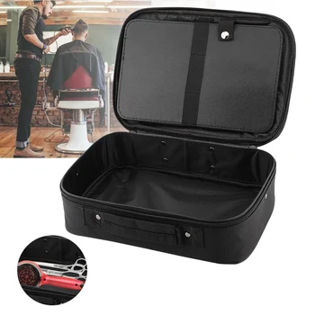 

Barber PU Leather Tools Bag Portable Leatherette Hairdressing Hair Scissors Bag Hair Styling Tool Case Storage Box Tool kits