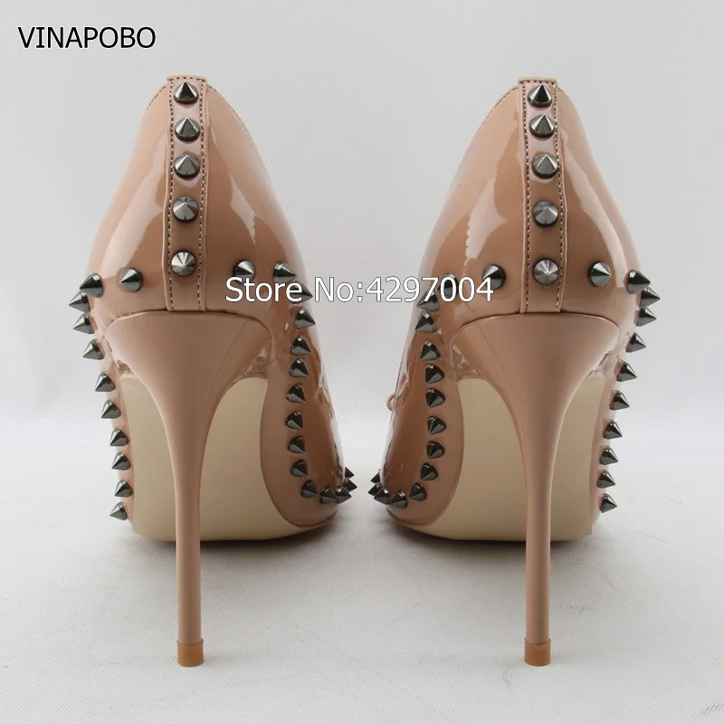 1Eunice-Choo-Spring-Women-s-High-heeled-Shoes-Bowknot-Rivets-Bridal-Leather-Shoes-Women-Pumps-Slip (4)