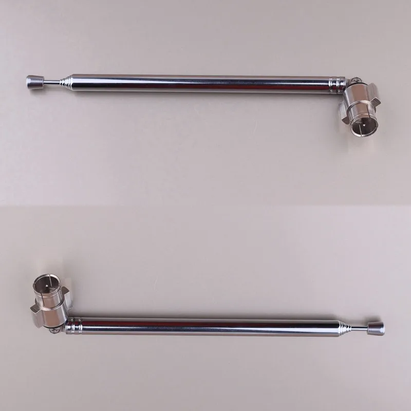 A pair F Type Coaxial Coax Telescopic FM Antenna Male