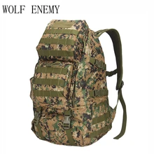 Унисекс 55L камуфляжные рюкзаки тактические военные армейские Molle Backback/рюкзак для походов кемпинга приключений дорожная сумка