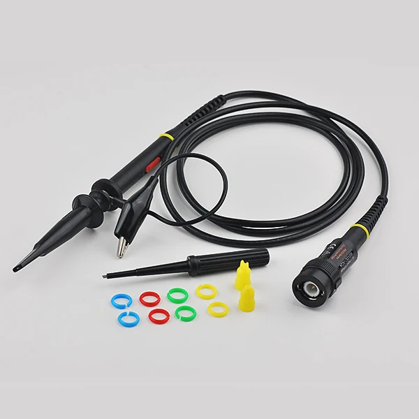 

Superbat 1Set P6150 X1 X10 150MHz Probe for Oscilloscope Test Probe 120cm Cable with Insulated BNC Accessories Tool Kit