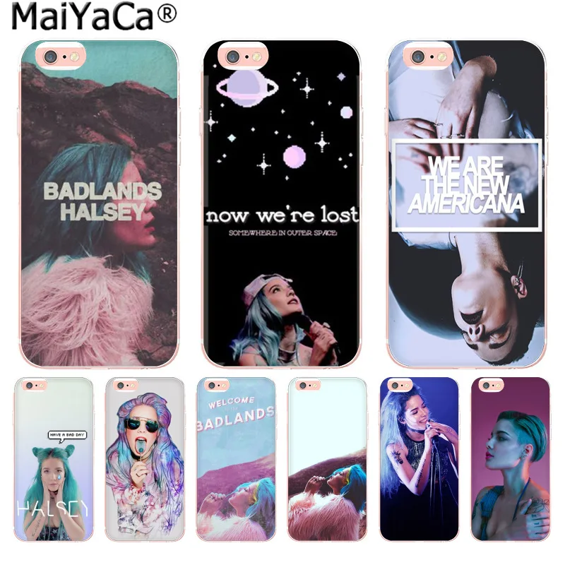 MaiYaCa Halsey цвета лирика Badland высокое качество чехол для телефона iphone SE 2020 11 pro 8 7 66S Plus