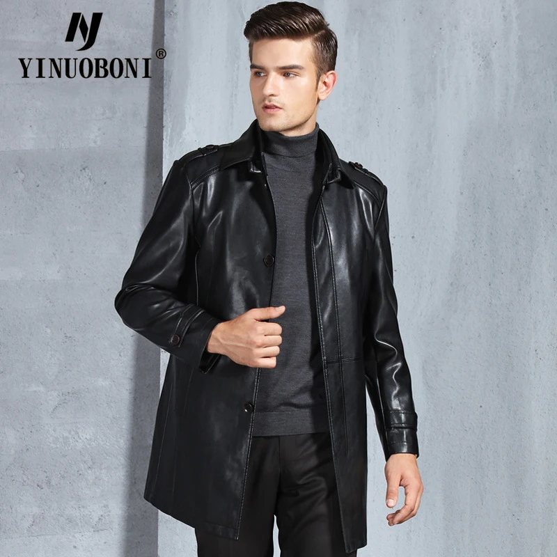 Удлиненная Кожаная Куртка Мужская Купить