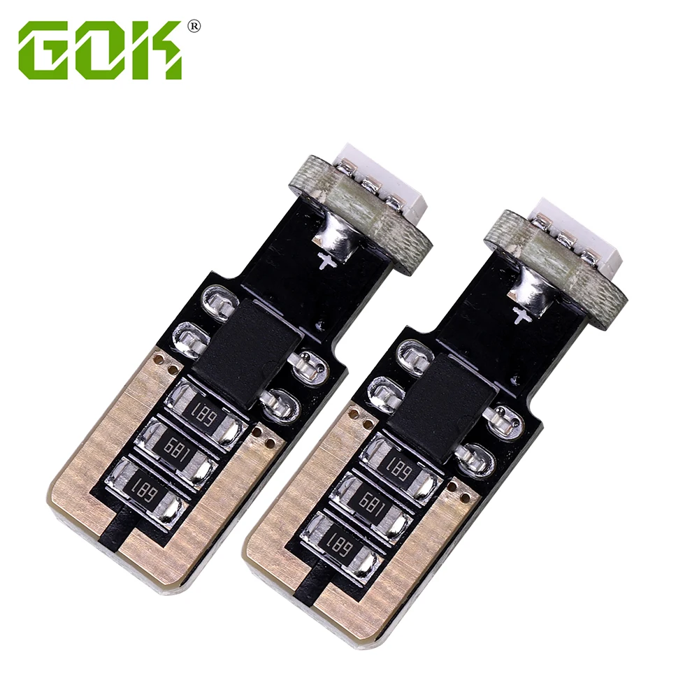 

10pcs T10 W5W led canbus T10 SMD 5050 LED 194 168 NO ERROR 12V Car LED SIDE LIGHT BULB 1 SMD NO WARNING DIPPED park
