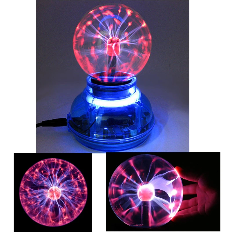 Magic USB/Car Bola Plasma Ball Lamp Neon Sphere Negative Ion Magic USB/Car Bola Plasma Ball Lamp Neon Sphere Negative Ion