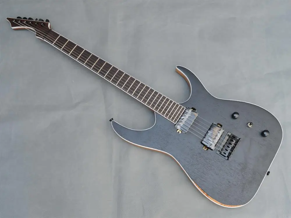 Top quality 6 Strings Electric Guitar with Matt black,Factory Custom