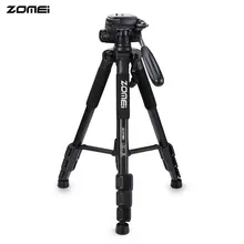 On sale 100% Zomei Q111 Professional Pro Camera Tripod Video Camera Stand 56 Inches Lightweight Flexible Aluminum Tripod With Bag
