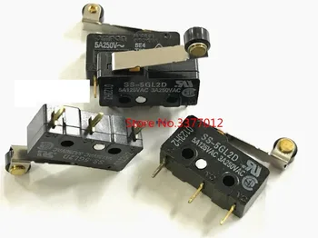 

5pcs/lot SS-5GL2D small limit micro switch 5A125VAC with ball pendulum