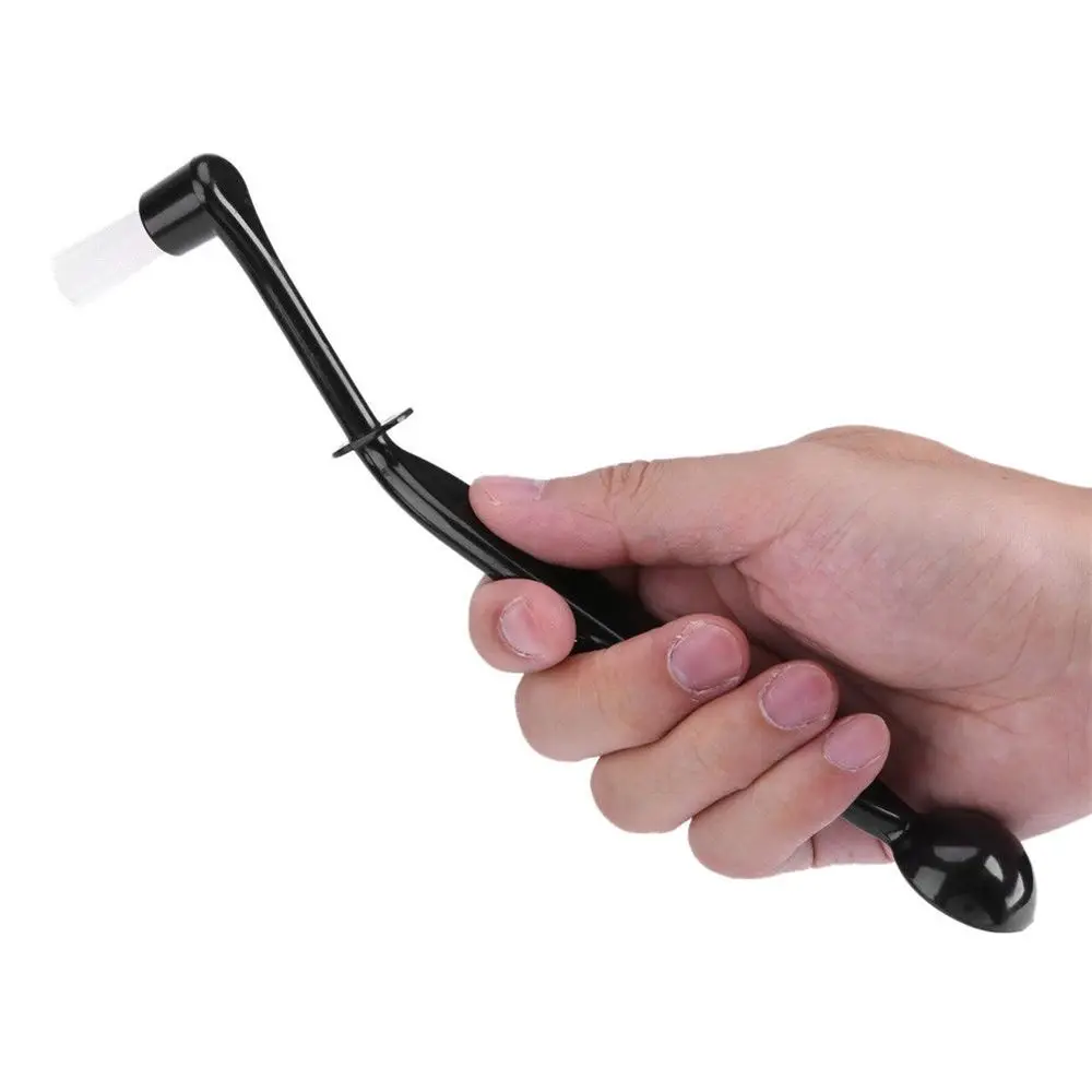 Durable Non toxic Black Coffee Espresso Machine Hand Cleaning Brushes