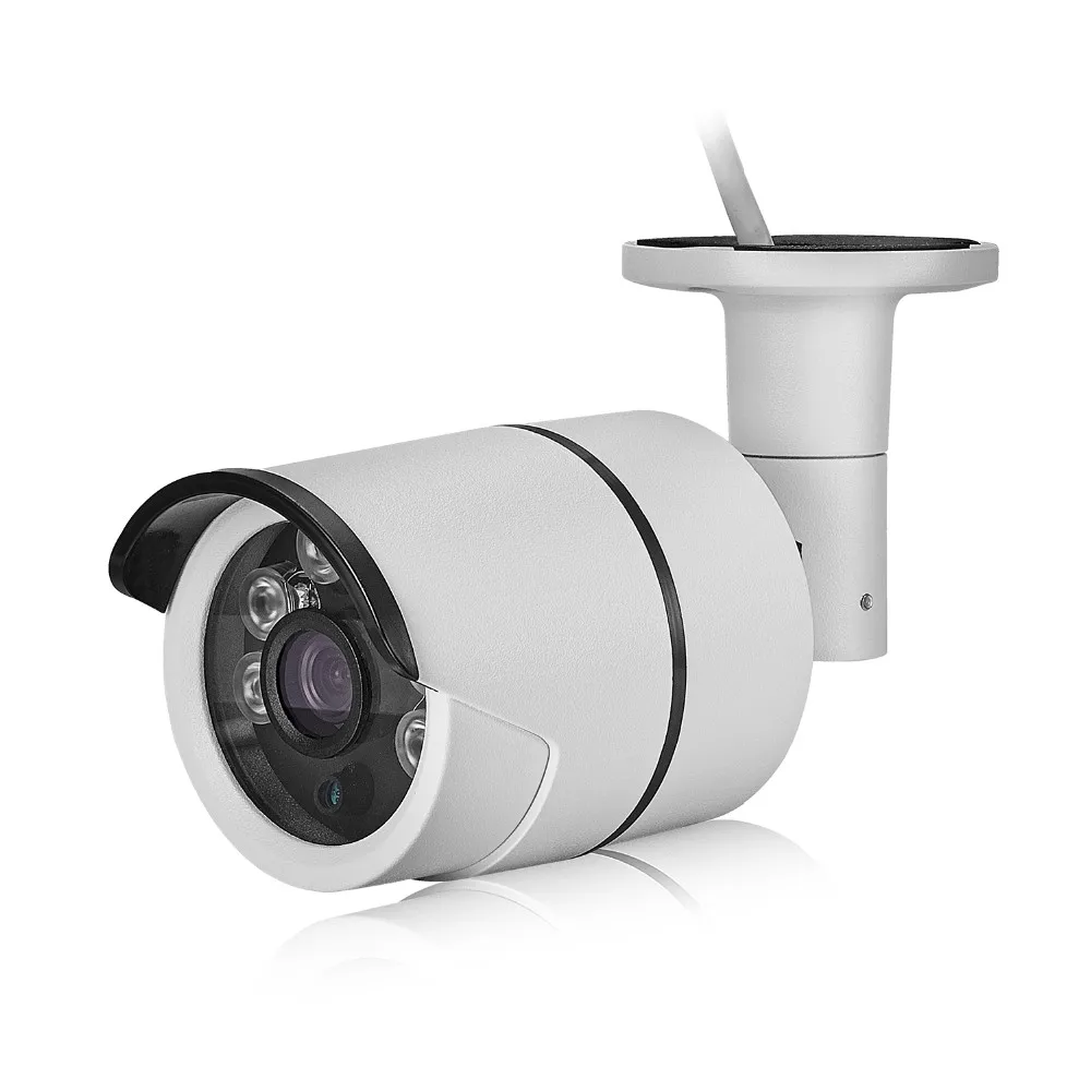 

IP Camera Outdoor 720P Waterproof IP64 6pcs LEDs Night Vision CCTV Camera 1.0MP ONVIF Surveillance HD P2P IP Camera