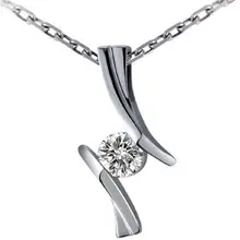 Gvbori 0,1 карат натуральный алмаз Свадебная подвеска, ожерелье дизайн стиль Специальный подарок для женщин разумная цена