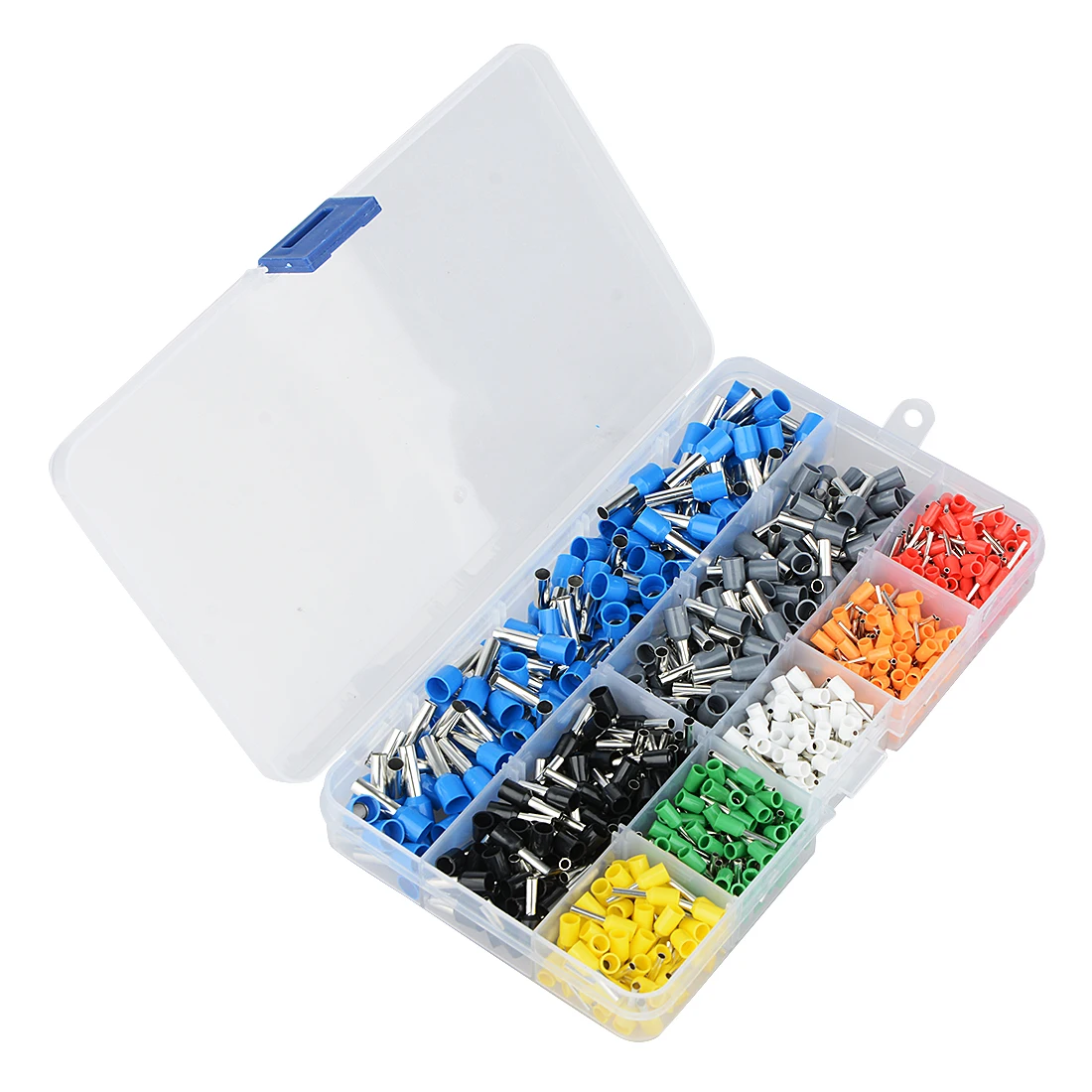 800Pcs Wire Copper Crimp Connector Insulated Pin End Terminals AWG 22-10 W//Box