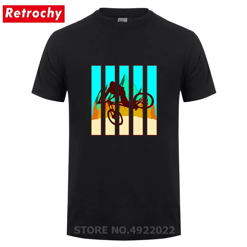Bicycle Smile Men/'s Cotton T-Shirt Cyclist Bike Rider BMX Mountain