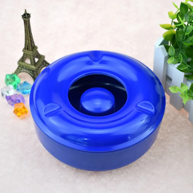 1 pcs Round ashtray windproof fireproof plastic melamine ashtray
