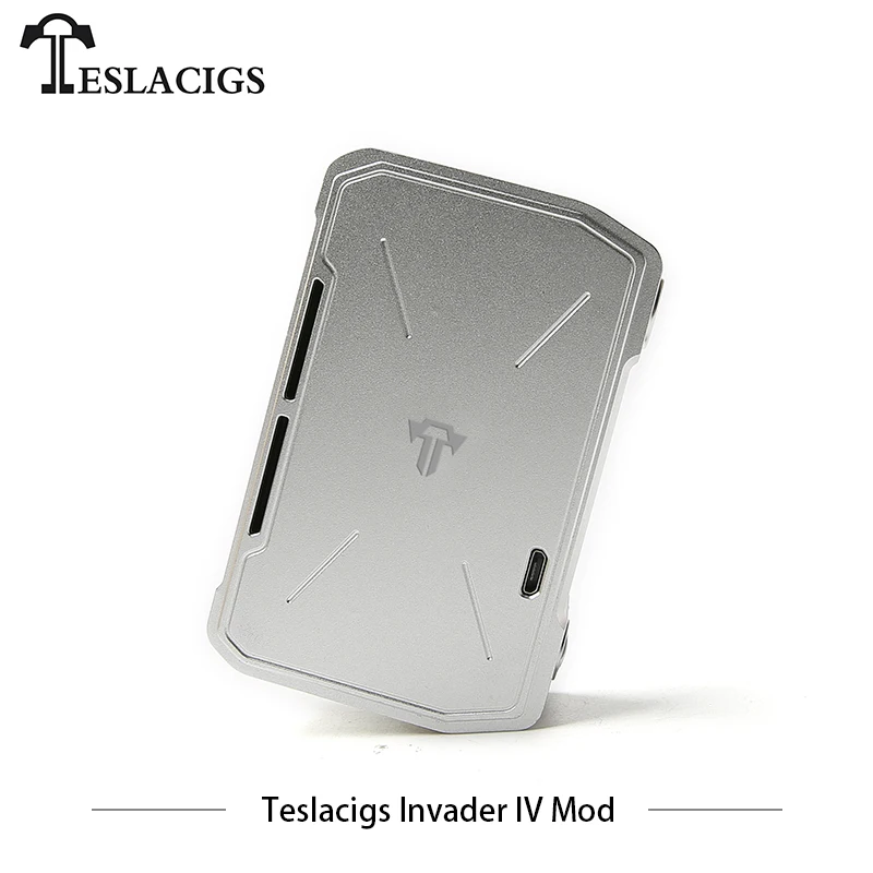 Оригинальные электронные сигареты Mods Tesla Invader IV Mod Teslacigs 4 испаритель 280 Вт двойной