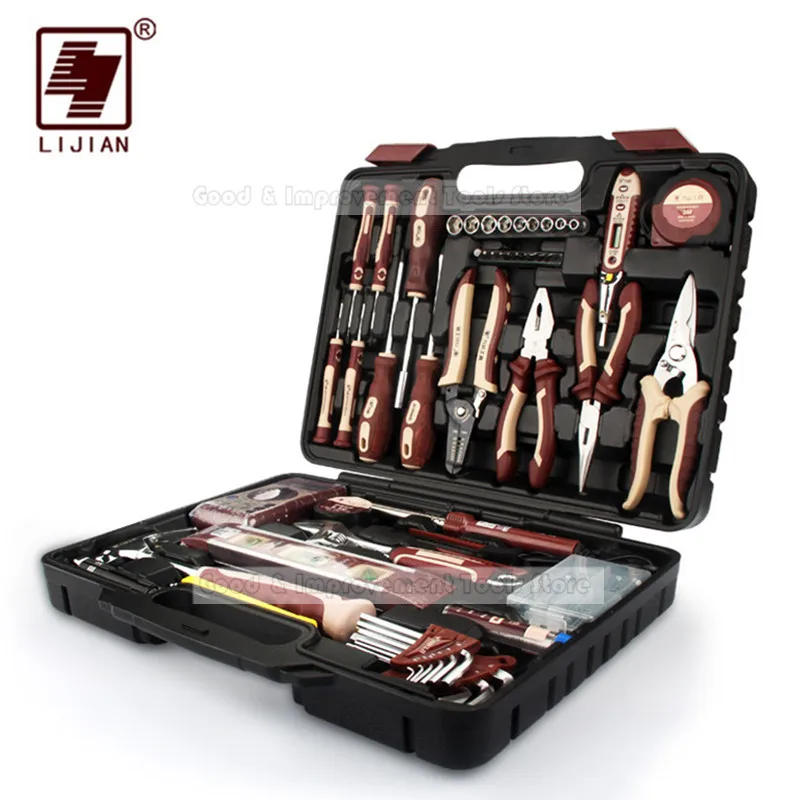 121pcs Tool combination Multi-functional home maintenance tools wrench hardware hand tools set box suite Electrical hand tools 121pcs Tool combination Multi-functional home maintenance tools wrench hardware hand tools set box suite Electrical hand tools
