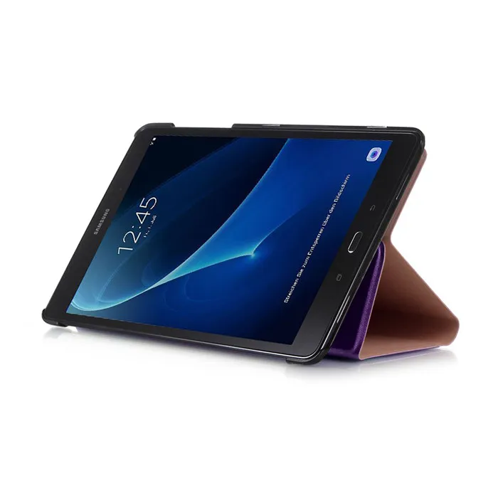 50 шт. PU Стенд чехол для Samsung Galaxy Tab 10.1 T580 t585 t580n t585n 10." Планшеты+ Экран протектор