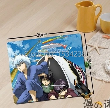 Animation.Mouse Pad.Cartoon.Gintama.04.Rubber.Size:30cm X 25cm | Компьютеры и офис