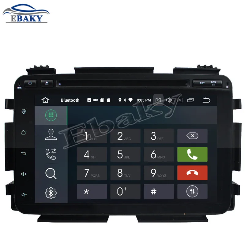 Cheap NaviTopia 8inch 4GB RAM 64GB ROM Octa Core Android 9.0 Car DVD Player For Honda HRV 2015 VEZEL 2015/GPS 17