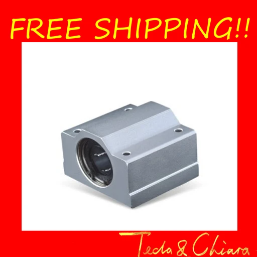 

2Pcs SCS10UU SCS10 Linear Ball Bearing XYZ Table CNC Router Free shipping High Quality