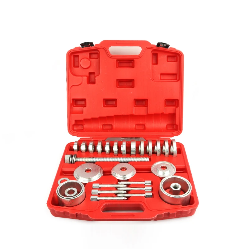 

G1 1Set 31Pc Front Wheel Hub Bearing Removal / Installation Tool Set Front Wheel Drive Bearing Puller Adapter Car repair tools