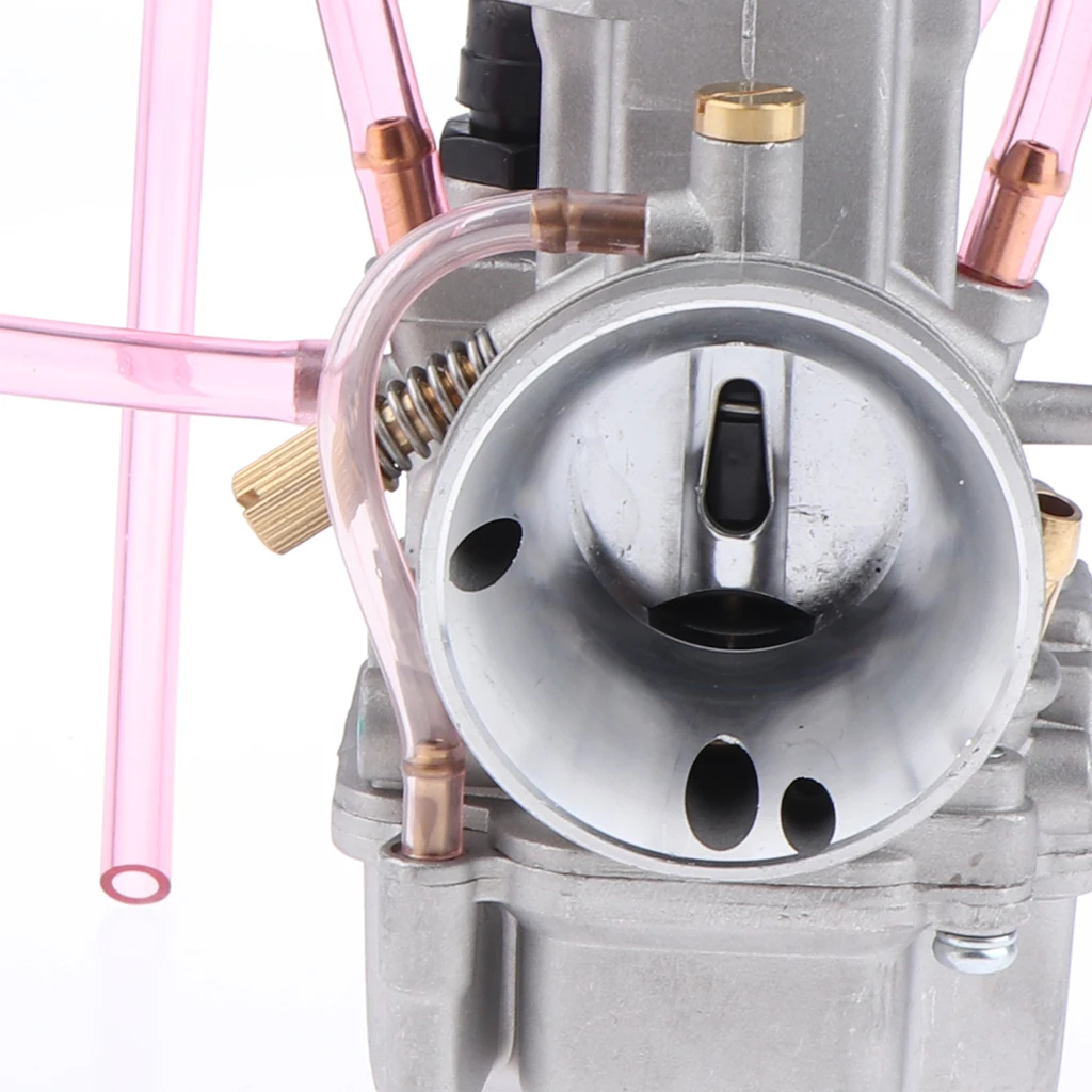 Universal Flat Slide Carburetor Assembly Power Jet Carb Choke Cable Carburetor for YAMAHA PWK 30cm