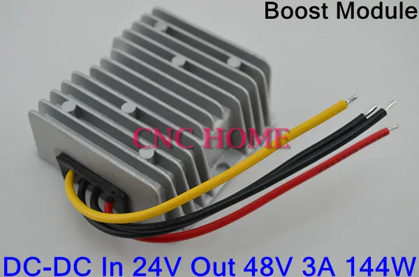 Nouveau DC convertisseur 12 V à 48 V 3 A 144 W Step-Up Boost module d/'alimentation voiture