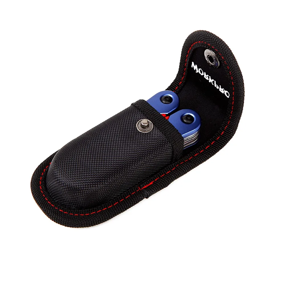 Baratos Trabajo Pro 15 en 1 Multi herramienta alicates cuchillo de bolsillo herramientas plegables al aire libre Camping equipo de supervivencia