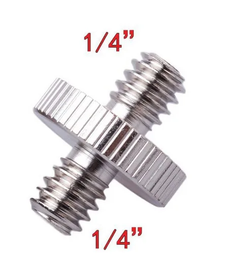 

Fast Machine Support Plate Special Screw /1/4 1/4 Inch Double Screw Positioning Bolt for Nikon SONY / Canon Pentax SLR Camera