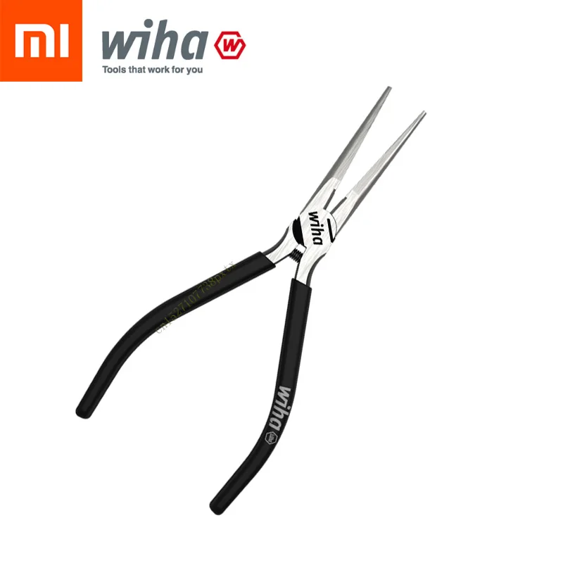 style 1 Горячие Xiaomi Mijia Youpin Wiha Длинные плоскогубцы проволочный резак 6 дюймов черный высокоуглеродистой стали пружинный открытый крест саржа - Цвет: style 1