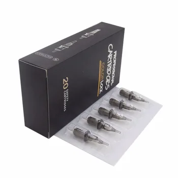 

20pcs Professional Disposable Sterilized Tattoo Permanent Makeup Needles For Eyebrow Body Tattoo Needle Liner Shader Needles