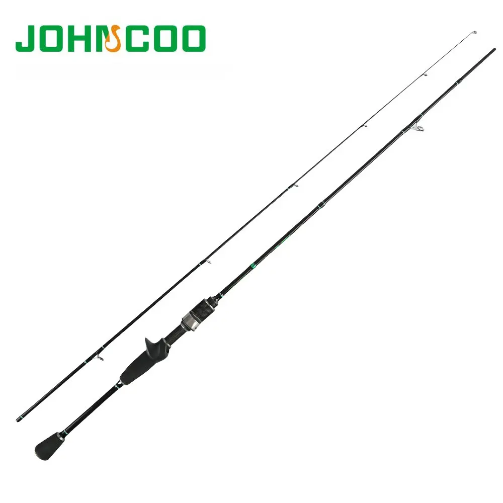 

JOHNCOO NEW UL FIshing Rod 0.6-6g test Fast Action 1.68m Spinning Rod for Light Jigging Trout Rod 2 sections Carbon Rod 562UL