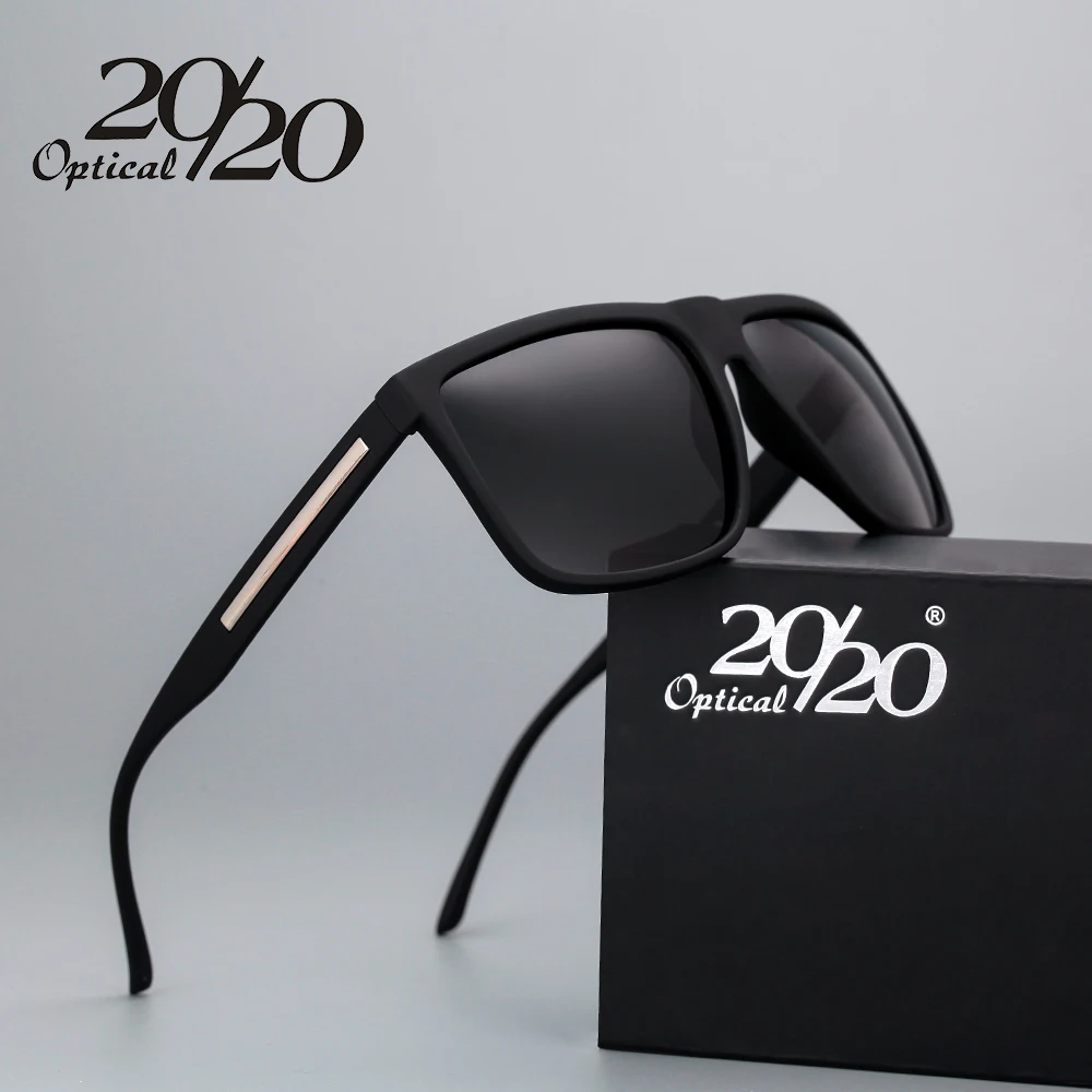 20/20 Brand Fashion Black Sunglasses Men Polarized Driving Sun Glasses Fashion Male Oculos Gafas Eyewear PL207 - AliExpress