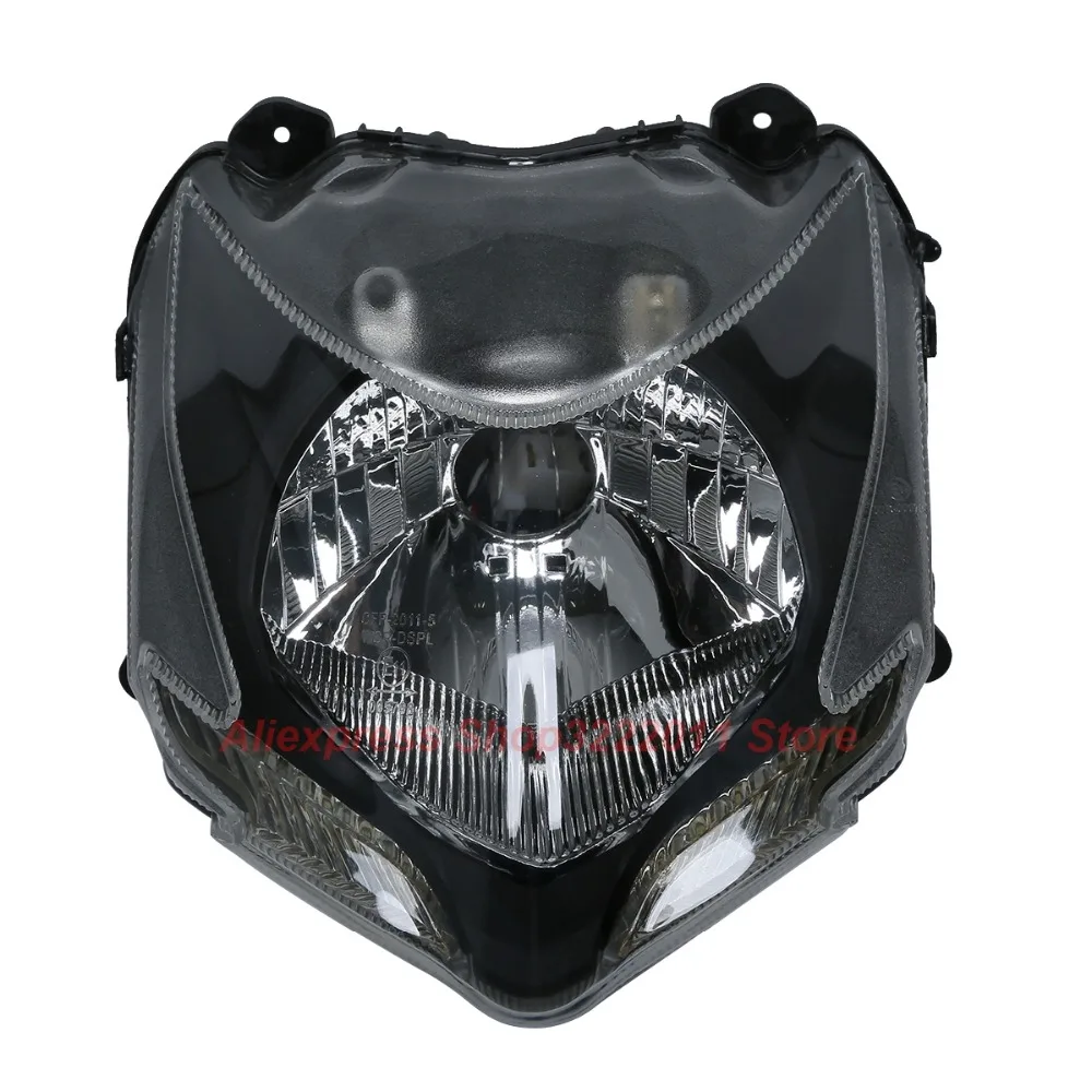 Прозрачные линзы мотоциклов Пластик спереди свет лампы чехол для Ducati 848 Streetfighter 2009-2012 фар Корпус комплект