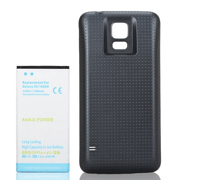 Внешний аккумулятор для Samsung Galaxy S5 i9600 с крышкой 7000 мАч|s5 battery|battery for samsungbattery |